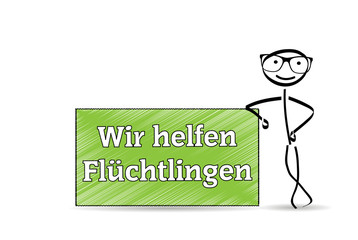 Flüchtlinge willkommen