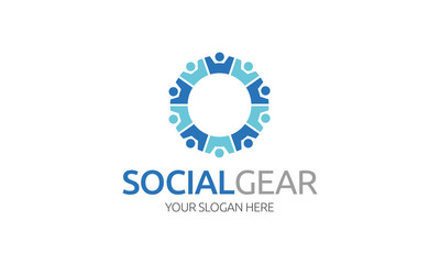 Social Gear Logo