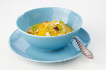 Pumpkin soup.