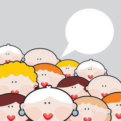 Female conversations.