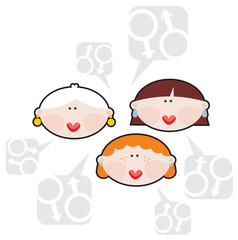 Female conversations.