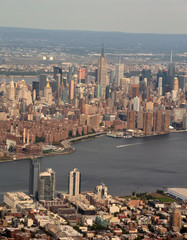 New York City aerial view