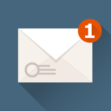 New Incoming Message (notification) Icon - Envelope