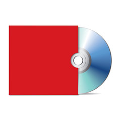 Compact disk with cover