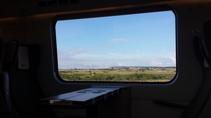 Train window