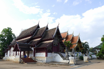 Fototapeta premium ancient historical buddhist temple church