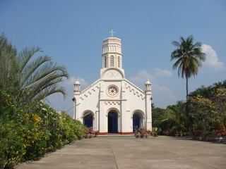 Fototapeta na wymiar Laos Church