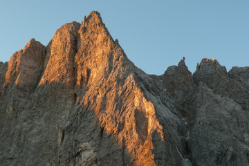 Obraz premium Laliderer Spitze und Herzogkante