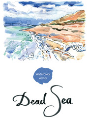 Salt formations Dead Sea Israel