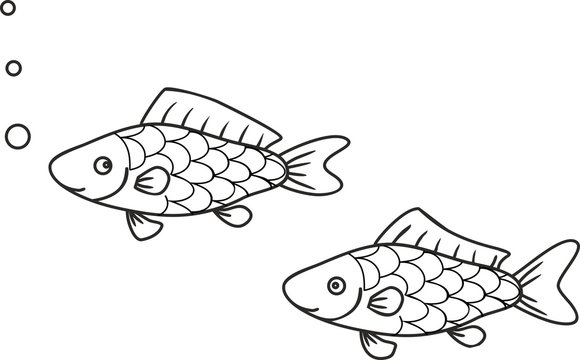 Coloring with fishes