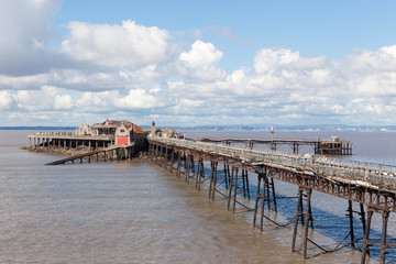 Fototapeta premium Old Derelict Victorian Pier