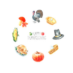 Thanksgiving Day set.