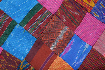 Silk hand woven