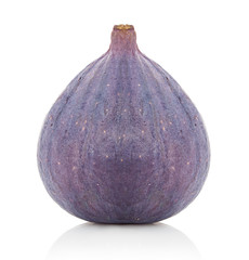 Fresh figs isolated on white background.