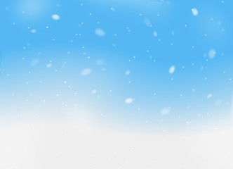 snow winter background