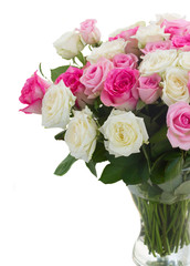 bouquet of fresh roses