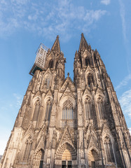 Fototapeta na wymiar Germany, Cologne, the famous cathedral (Kolner Dom)