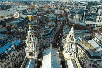 View from the St Paul’s Cathedral