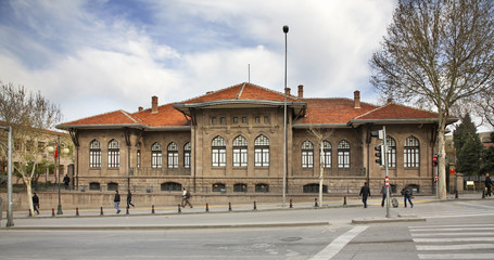 Fototapeta na wymiar War of Independence Museum in Ankara. Turkey