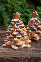 gingerbread christmas tree
