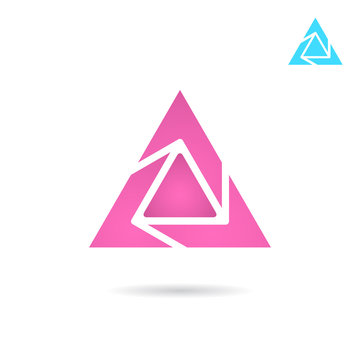 Delta letter logo