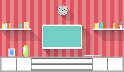 Design around the Television in a Living room