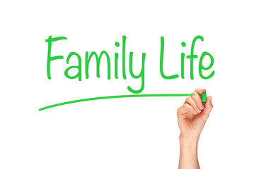 Family Life Concept.