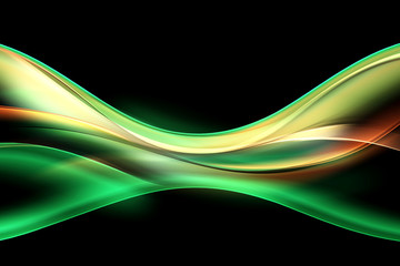 Abstract Light Green Background Design