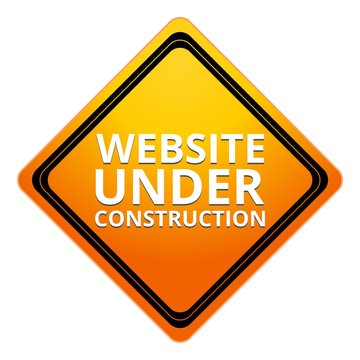 Website Under Construction Sign