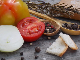 Овощи и специи 