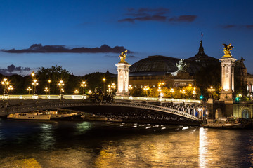 Fototapeta premium Bridge of the Alexandre III in Paris