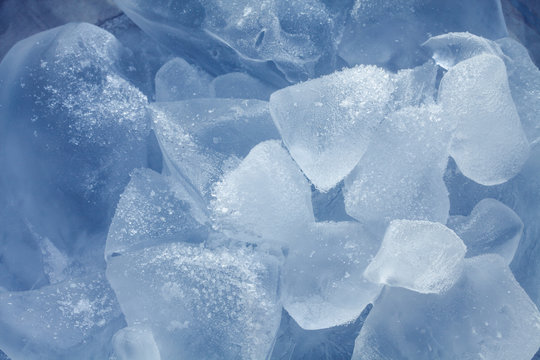 Background of ice