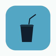 vector illustration of modern icon cofee