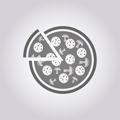 illustration of food and kitchen icon