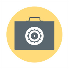 Content management theme, flat style, colorful, vector icon for