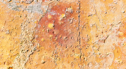 Abstract Building Brick in Orange