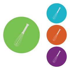 illustration of food and kitchen icon