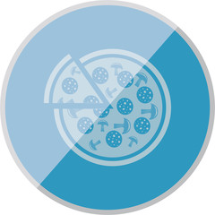 illustration of food and kitchen icon