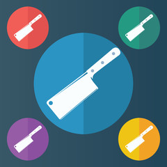 illustration of food and kitchen icon