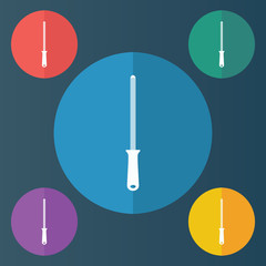 illustration of food and kitchen icon