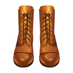 Shoes with laces