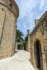 Medieval street in Catalonia