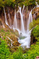 Waterfalls in Plitvice National Park