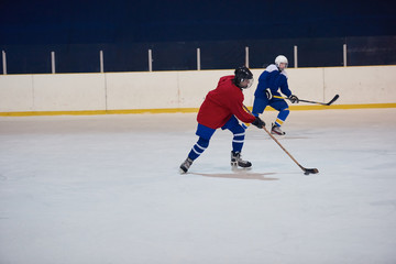 Naklejka premium ice hockey sport players