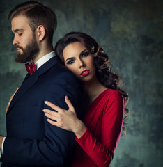 Man and woman quarrel