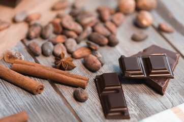 chocolate and spices