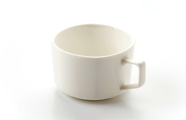 empty cup of coffee or mug