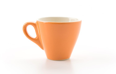 empty cup of coffee or mug