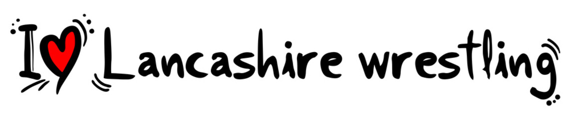 Lancashire wrestling love