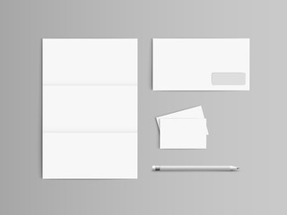 business stationery set